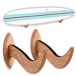 Surfboard Wall Mount Wood