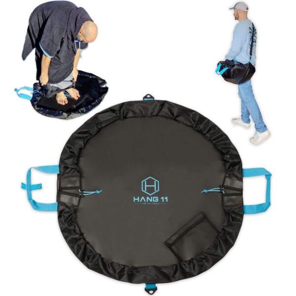 Wetsuit Changing Mat blue