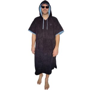 Surf Poncho Blue