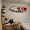 Surfboard Wall Mount - Black - Image 4