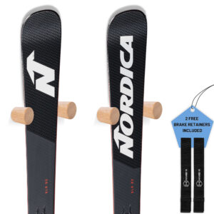 Ski Wall Mount Round