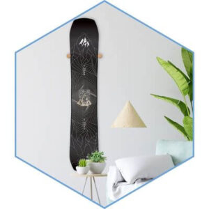 Icon 6 Hang 11 snowboard wall mounts