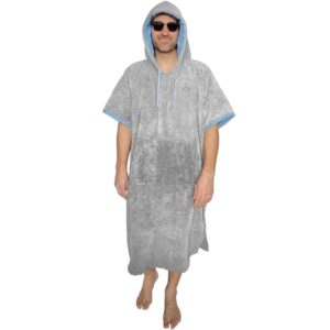 Surf Poncho Gray