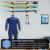 Hang 11 surfboard wall rack 4 arms